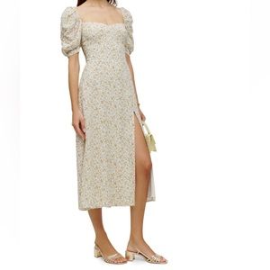 Reformation Bandit Floral Print Dress
